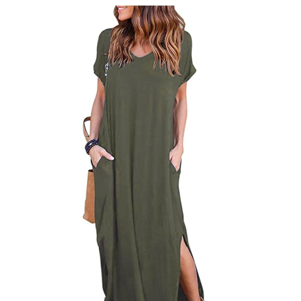 Women's Summer Maxi Dress Casual Loose